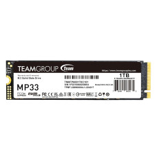 TEAMGROUP MP33 1TB SLC Cache 3D NAND TLC NVMe 1.3 PCIe Gen3x4 M.2 2280 Internal SSD R/W Speed up to 1800/1500 MB/s Laptop & PC Desktop TM8FP6001T0C101