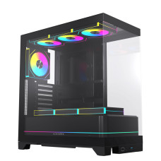 ACEGEEK Photon RGB Black 7 RGB Fans Case with Remote Control