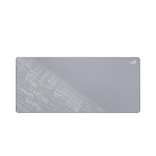 ASUS ROG Scabbard II Arctic Gray XXL Gaming Mouse Pad – 35.4” x 15.7” (Extended/XXL Size), Soft Cloth Surface, Water/Oil/Dust-Resistant, Anti-Fray Edges, Non-Slip Base - Gray