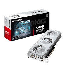 GIGABYTE Radeon™ RX 9060 XT Gaming OC ICE 16G Graphics Card (16GB GDDR6, 128-bit, PCIe 5.0, HDMI/DP 2.1, 2 Slot, Hawk Fan, Server-Grade Thermal Gel, Reinforced Structure)