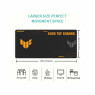 ASUS TUF Gaming Mouse Pad | Rubber Non-Slip, Washable, Vibrant Colors, Wear-Resistant, 2mm Thick, Rectangular, Ideal for Laptop Users, Suitable for Home And Office Use