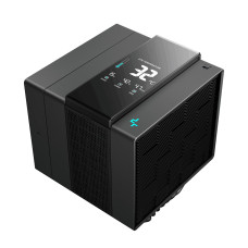 DeepCool ASSASSIN IV VC VISION CPU Cooler, 140/120mm FDB Fans, Up to 1800 RPM Fan Speed, Up to 61.25 CFM Fan Airflow, 6 mm x 7 pcs Heatpipe | R-ASN4-BKNVMD-G