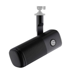 Elgato Wave DX Dynamic XLR Microphone, Cardioid Pattern | Speech-optimized capsule, Room noise rejection, No signal booster needed, Swivel mount included, Broadcast-ready