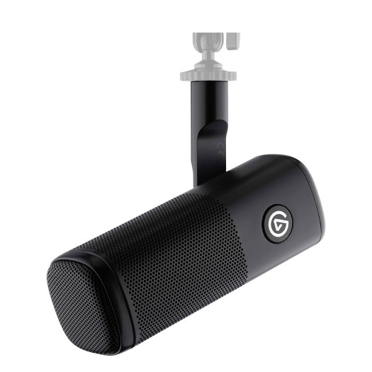 Elgato Wave DX Dynamic XLR Microphone, Cardioid Pattern | Speech-optimized capsule, Room noise rejection, No signal booster needed, Swivel mount included, Broadcast-ready