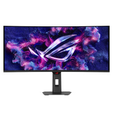 ASUS ROG Strix 34” Ultrawide QD-OLED HDR Curved Gaming Monitor (XG34WCDG) - 3440x1440, 175Hz, 0.03ms, OLED Care Pro, True 10-bit, G-SYNC Compatible, DisplayWidget, Extreme Low Motion Blur