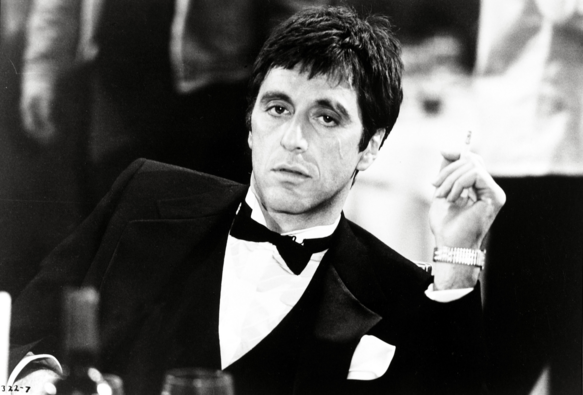 Al Pacino as Tony Montana in 'Scarface' (1983)