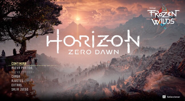 Captura de pantalla de Horizon Zero Dawn