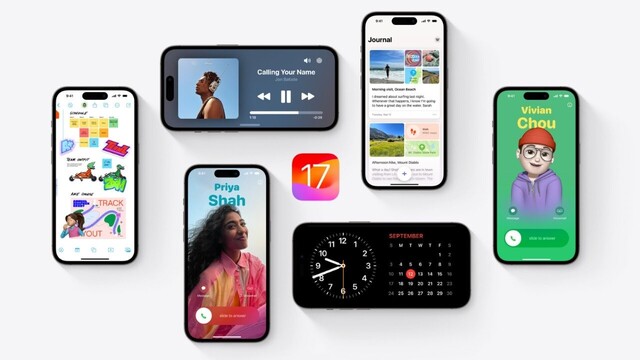 iOS 17 encontra-se agora disponÃ­vel com vÃ¡rias novas funcionalidades