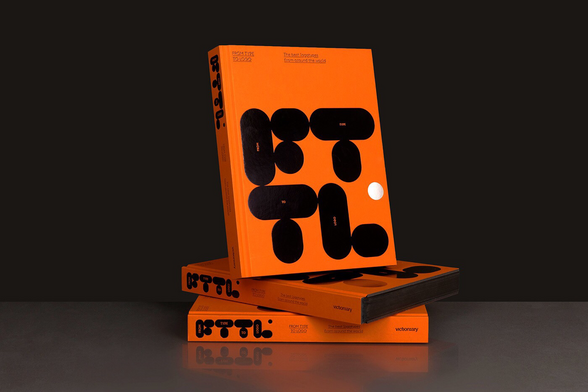From type to logo book cover design. The letters FTTL set in thick round typeface.