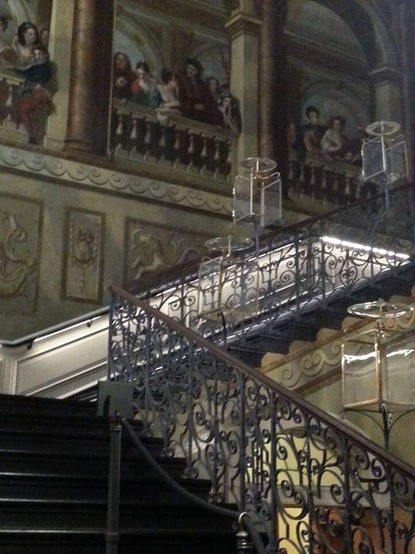 The grand staircase at Kensington Palace