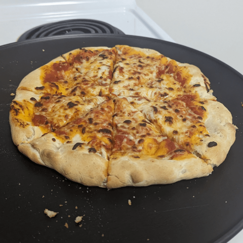 First homemade Pizza.