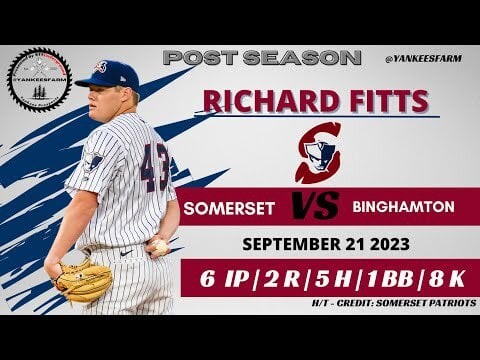 Richard Fitts Vs. Binghamton Rumble Ponies 9/21/23 (Playoffs: Game 2)
