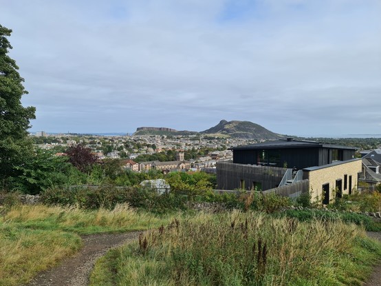 A view from the Observatory towards Arthur's Seat