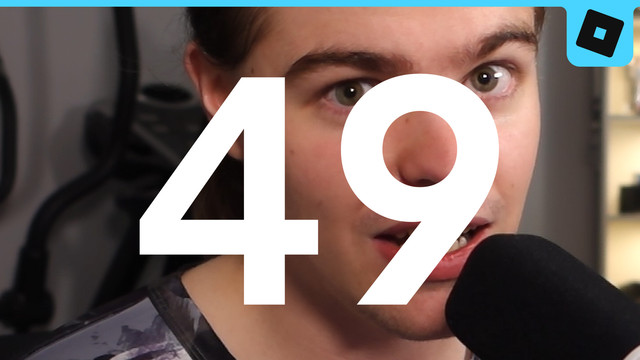 Thumbnail: The number 49, with me close to the mic in the background.
