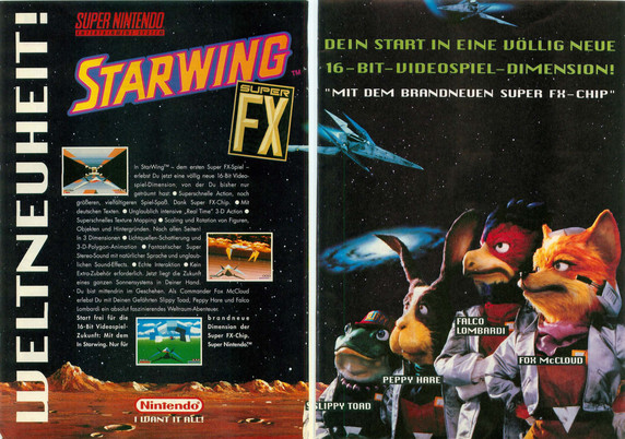 Starwing (Werbung) - Video Games 1993-06