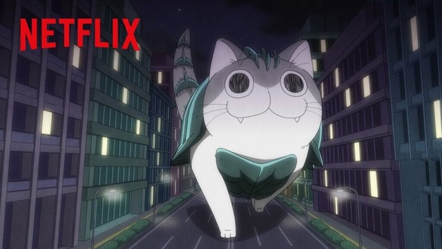 アニメ『夜は猫といっしょ』SPコラボ「大怪獣ガメニャ襲来」 | GAMERA -Rebirth- | Netflix Japan