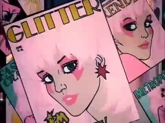 Magazine Glitter with Jem on the cover.