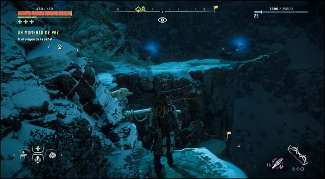 Impresión de pantalla del videojuego Horizon Zero Dawn