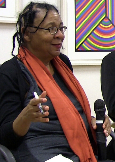 bell hooks in 2014. By Alex Lozupone (Tduk) - Own work, CC BY-SA 4.0, https://commons.wikimedia.org/w/index.php?curid=45637047