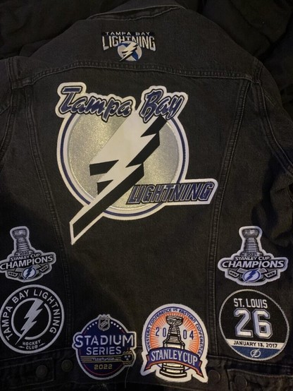 Added a couple more patches on the front and also got the crest on the back.