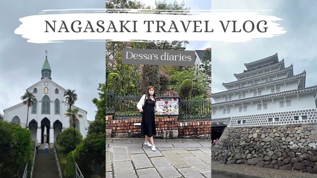 Nagasaki Travel Vlog | Ferry from Kumamoto to Shimabara| Shimabara Castle | Nagasaki Champon 🇯🇵⛴️