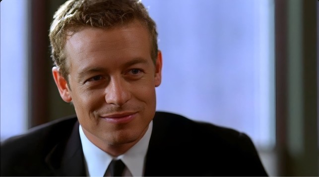 Simon Baker in his role as Nick Fallin for The Guardian TV show, celebrating 22 years since the release of the show's pilot.