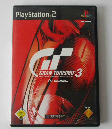 Front cover of Gran Turismo 3: A-Spec for PS2