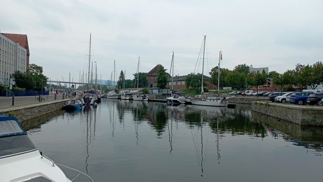Der Hafen von Stralsund