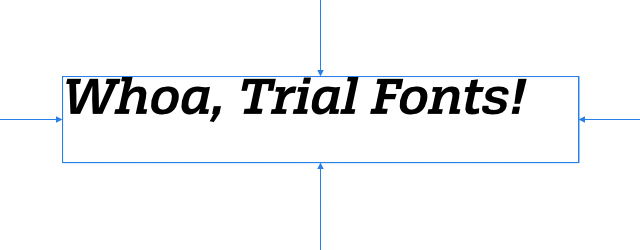 Mystery trial font