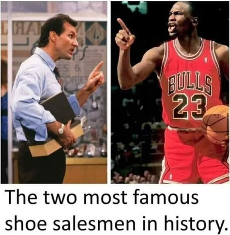 AL or MJ - Who is the best shoe salesman?