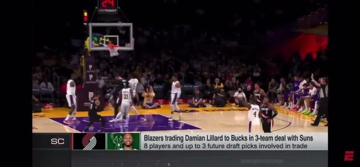 [Spears] Aaron Goodwin, agent of Damian Lillard, told the Bucks and Nets to not let the Blazers know that Damian Lillard was interested in playing for them, in case it impacted negotiations with the Heat.
