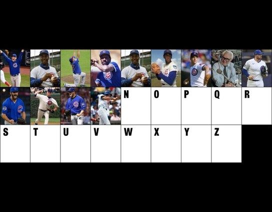 Day 14: Choose your most memorable Cub by first letter of first or last name: N