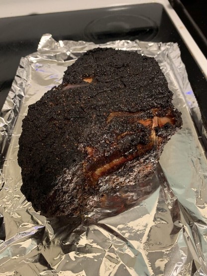 First smoke. 12hr pork shoulder. Came out absolutely fantastic. Super excited to get more into the hobby.