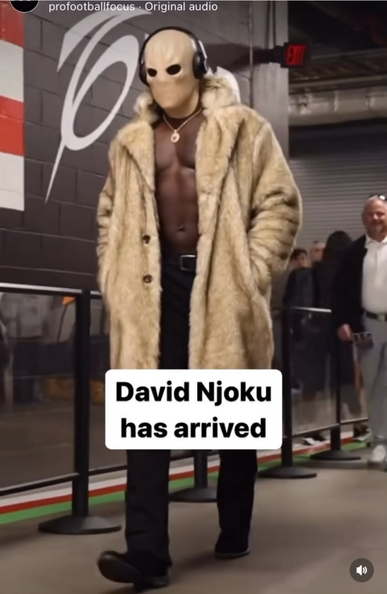 David Njoku has arrivedâ€¦