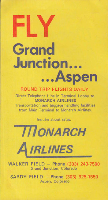 Fly Grand Junction... ...Aspen