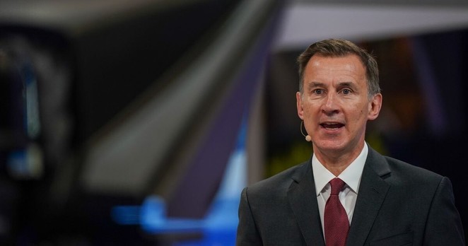 Jeremy Hunt Admits Flying To Manchester For Tory Conference | HuffPost UK Politics
