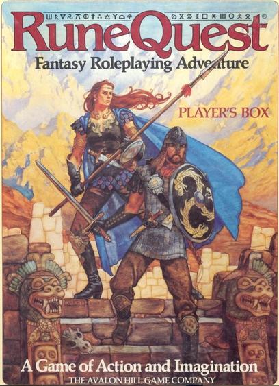 #RuneQuest: #FantasyRoleplayingAdventure - #CoverArt