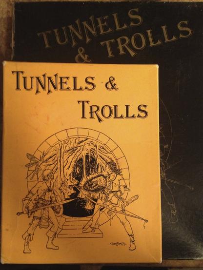 #TunnelsAndTrolls - #CoverArt