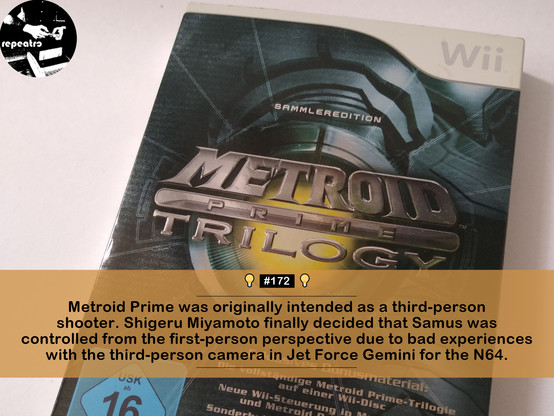 Metroid Prime Trilogy game box for Nintendo Wii.