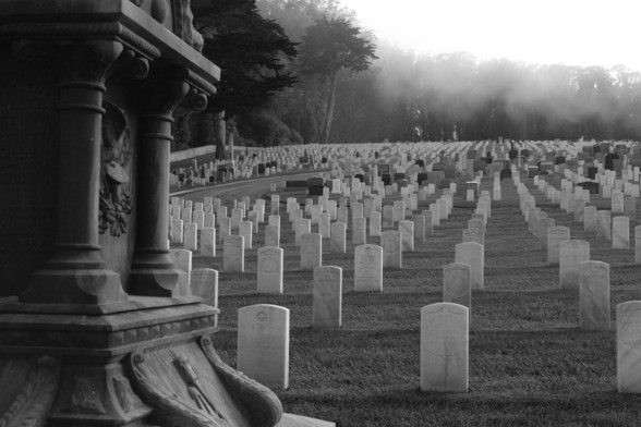 San Francisco National Cemetery. Photo by Michelle Kilfeather