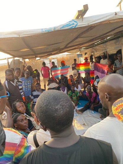 Queerowi uchodźcy w kenijskim obozie