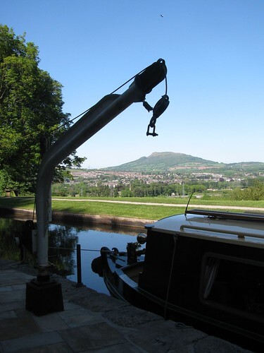 A photo titled "Narrowboat Wharf", taken near Bed Valve by Dave Roberts3 on Flickr.