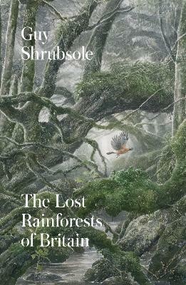 Book cover with twisted tree branches covered in lichens and mosses