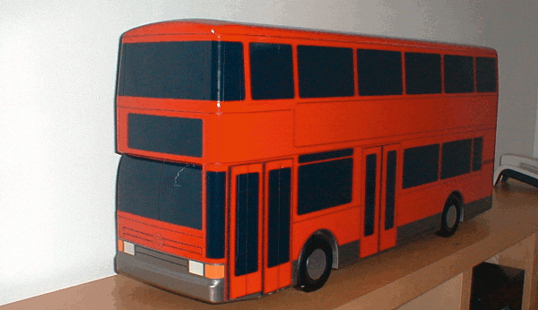 Model of the new London Bus by Ogle Design