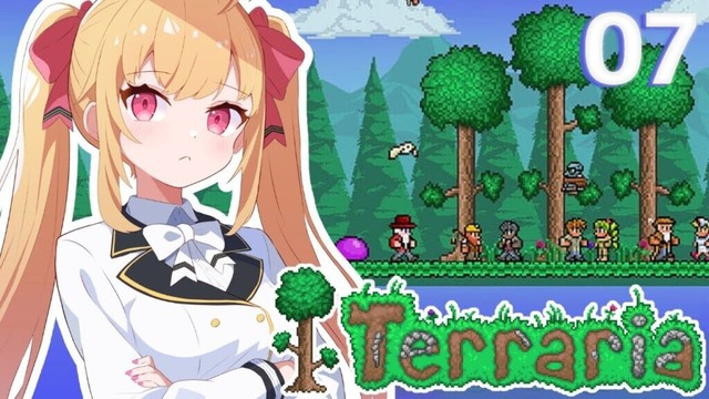 【#terraria 】初見Terrariaの世界 07【にじさんじ/鷹宮リオン】