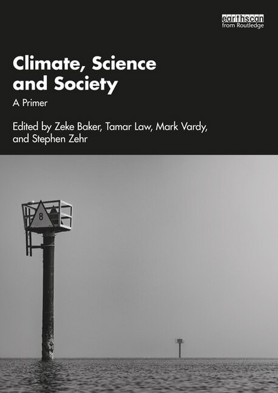 the book cover, featuring some sort of infrastructure pole sticking up out of floodwater(?)