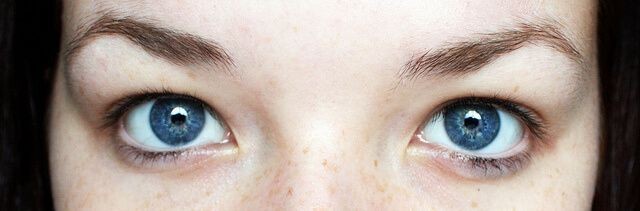 heard and seen: a photograph of human eyes looking into the camera. Image attribution: Flickr user paris_corrupted
