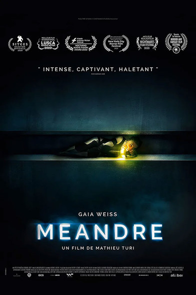 Poster for the French sci-fi/horror film Meander