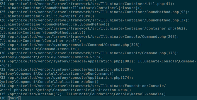 seeing several pages of failed jobs for remotestatusdelete. anyone know what's happening? 

laravel horizon shows this ErrorException: Attempt to read property "status_count" on null in /opt/pixelfed/app/Jobs/StatusPipeline/RemoteStatusDelete.php:84