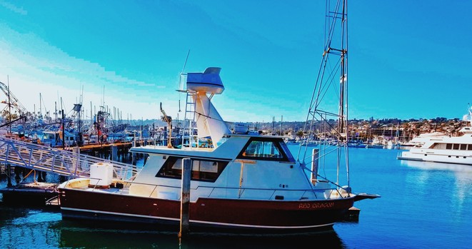 Red Dragon Fishing Boat 
Embarcadero, San Diego
